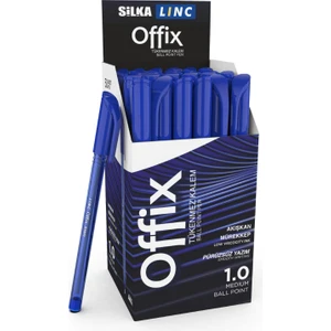 Linc Offix Tükenmez Kalem 1.0 Mavi 50 Li Kutu