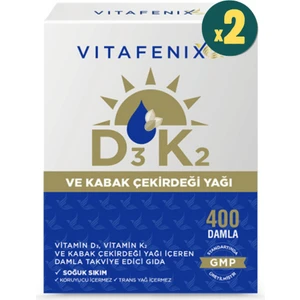 D3K2 400 Damla 20 ml 2 Adet
