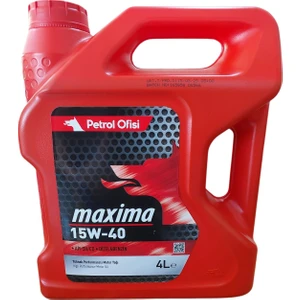 Petrol Ofisi Maxima 15W-40 4 Lt (Dizel-Benzin)