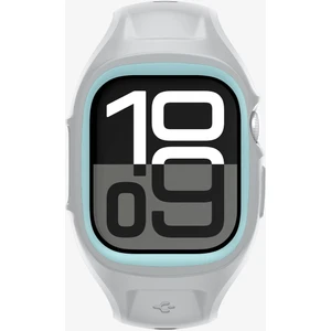 Apple Watch 46mm Seri 11/10 ile Uyumlu Kılıf & Kordon Kayış Liquid Air Pro Gray - ACS09318