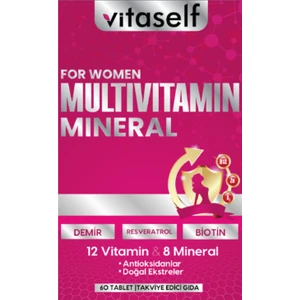 Women Multivitamin & Mineral 60 Tablet (Kadınlara Özel)
