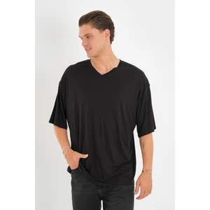 Alexandergardı V Yaka Oversize T-Shirt