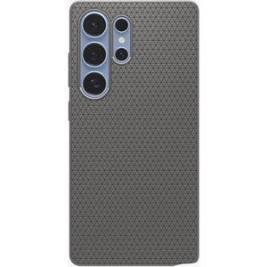 Galaxy S25 ince Kılıf Liquid Air Hava Kanalı Teknolojisi™ Askeri Sınıf Koruma Marble Gray Dokulu Yüzey Kapak - ACS09404