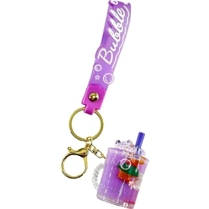 Hfky Içi Sulu Anahtarlık. Çanta Süsü. Anahtarlık