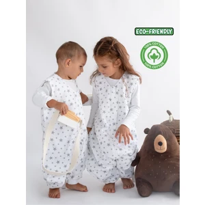 Las Vivas Kids Baharlık ve Mevsimlik Çocuk Uyku Tulumu, Çift Katlı Müslin Uyku Tulumu, Organik Kız, Erkek  Tulum