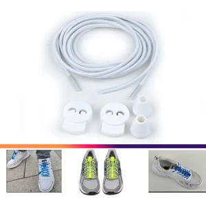 Akıllı Bağcık, Pratik Lastikli Ayakkabı Bağcığı ( Beyaz )