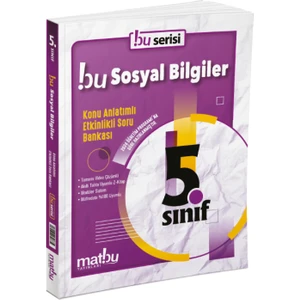 5. Sınıf Sosyal Bilgiler Konu Anlatımlı Etkinlikli Soru Bankası Matbu Yayınları