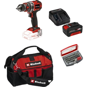 Tp-Cd 18/50 Li-I Bl Solo Darbeli Akülü Vidalama + 1 x 4 Ah Akü ve 32 Parça Bits Uç Seti (45/29 Kumaş Çanta)