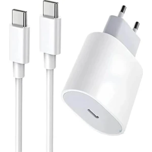 Iphone 15 Uyumlu 35W Hızlı Şarj Aleti Adaptör + Kablo (1m)
