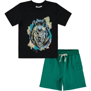 Civil Boys Erkek Çocuk Takım 2-5 Yaş Siyah