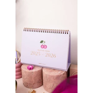 Matt Notebook 2025-2026 16 Aylık Akademik Masaüstü Planlayıcı Takvim