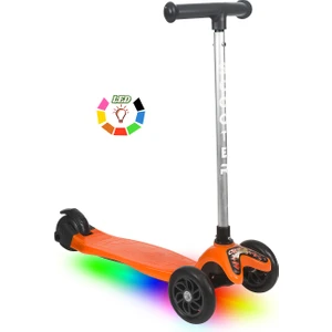 Scootix Pilli Işıklı 3 Tekerlekli Çocuk Scooter