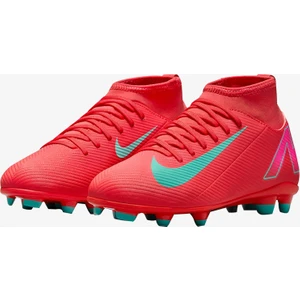 Jr Superfly 10 Club Fgmg Çocuk Kırmızı Krampon (Çim Zemin) FQ8318-800