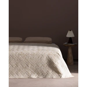 Coyan King Size Yatak Örtüsü - Bej