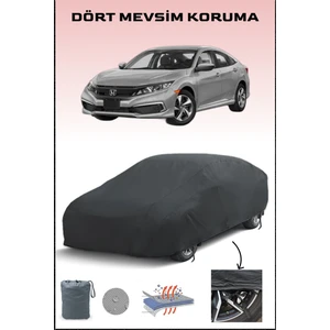 Honda Civic Sedan ile Uyumlu Oto Branda, Araba Brandası, Su ve Güneş Geçirmez Araba Çadırı