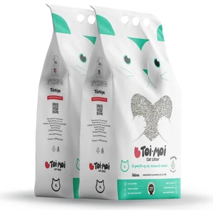 Toi Moi 2’li Avantaj Paketi -  Kokusuz Sodyum Bentonit Kedi Kumu 2x5 L
