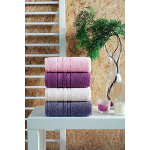 50X90 cm 4'lü Stella El & Yüz Havlu Seti