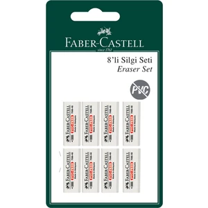 8'li Beyaz Silgi Seti PVC-Free Yumuşak Yapı Toz Bırakmaz Çevre Dostu