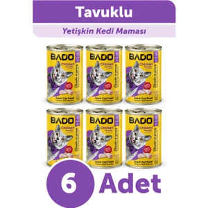Yetişkin Yaş Kedi Maması Tavuk Etli 400GR 6lı