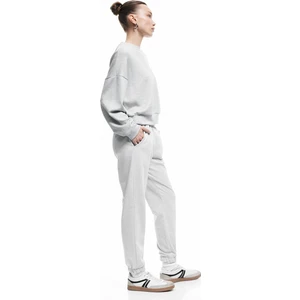 Şardonlu Beli Lastikli Cep Detaylı Rahat Kalıp Jogger Eşofman Altı