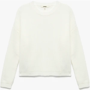 Uzun Kollu Bisiklet Yaka Triko Basic Kazak