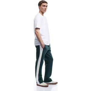 Şardonlu Cep Detaylı Renk Kontrastlı Beli Lastikli Eşofman Altı