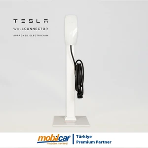 Wall Connector Gen 3 Tip 2 22KW/32A 7,3m Kablolu Elektrikli Araç Şarj Istasyonu