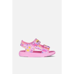 Vital Desenli Kız Okul Öncesi Pembe Sandalet