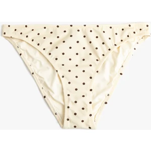 Puantiye Desenli Bikini Altı