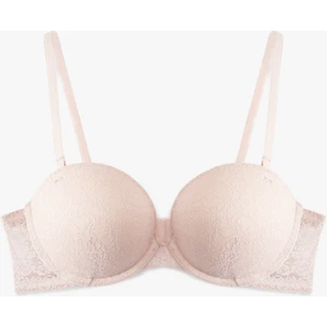 Çıkarılabilir Askılı Ekstra Dolgulu Maximizer Destekli Dantelli Sütyen