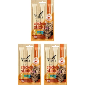 Cat Chicken Stick 3 Adet 3X5GR. Tavuklu, Çubuk, Kedi Ödül Maması