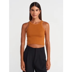 21104 Fitilli Crop Top-A.kiremit