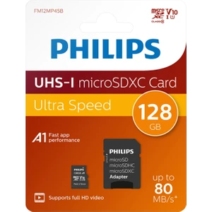 Ultra Speed 128GB Microsd Kart – Uhs-I U1 | Class 10 | 80MB/S | Sd Adaptörlü