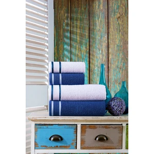 50X90 + 70X140 cm Bellisimo 4'lü Banyo Havlu Takımı