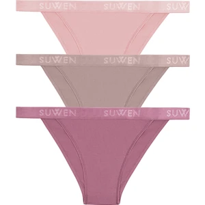 3 Lü Pamuklu Slip Külot