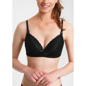 Lacy Mothercare Lohusa Dantelli Sütyen - Siyah