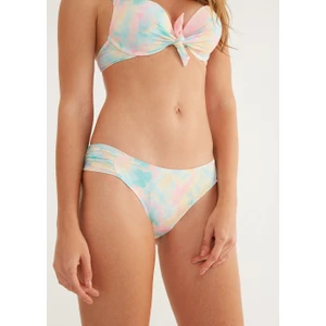 Yanı Pileli Bikini Alt
