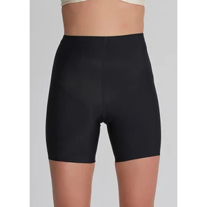 Short Dizüstü Tayt Korse - Siyah