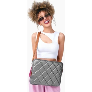 Macbook Air Pro 13.3 & 14 İnç Laptop Kılıfı Kapitone Gri