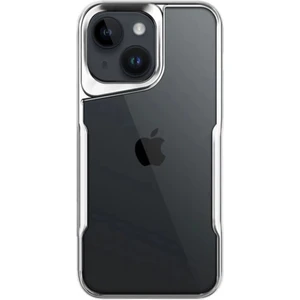 Apple iPhone 15 Kılıf Boyi Silikon Kapak - Gümüş