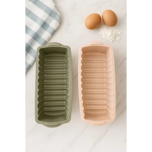 Silikon Baton Kek Kalıbı Dikdörtgen Çikolata Kalıbı