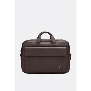 Unisex Evrak Çantası Laptop Bölmeli 16" & 17" Siyah