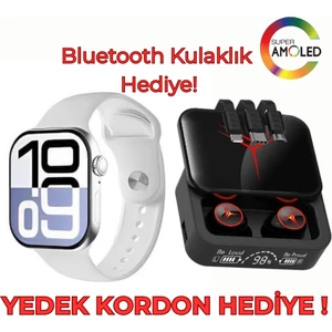 Sanal Ticaretiniz Watch 10X Akıllı Saat Ve Mars 88 Plus Bluetooth Kulaklık
