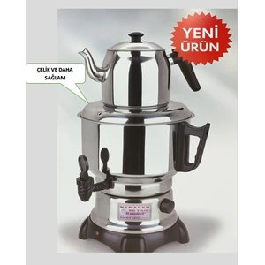 50 Bardak Elektrikli Semaver 4,5 Lt Çelik Yapı (Ev-Inşaat- Ofis Uyumlu)Beğenmezseniadegarantili -Güzel Bir Çay Zamanı