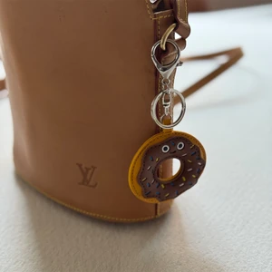 Donut Figürlü Çanta Charmı, Çanta Aksesuarı