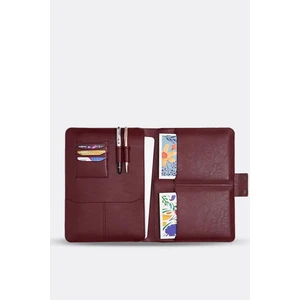 Macbook Air Pro 13-14 Inç Organizer Evrak & Laptop & Tablet Çantası Bordo Costa