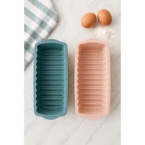 Silikon Baton Kek Kalıbı Dikdörtgen Çikolata Kalıbı