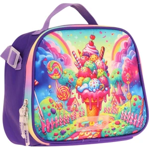 Kids Kız Çocuk Isı Yalıtımlı Okul/piknik Beslenme Çantası (Dondurma) L7251