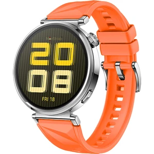 Huawei Watch Gt6 41mm Gt4 41mm Gt5 41mm ile Uyumlu Kordon (18mm Pimli) Lansman Prizma Silikon Kayış