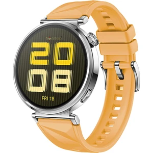 Huawei Watch Gt6 41mm Gt4 41mm Gt5 41mm ile Uyumlu Kordon (18mm Pimli) Lansman Prizma Silikon Kayış